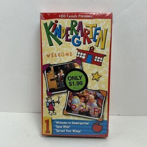 HBO Family Welcome To Kindergarten VHS Tape Sealed